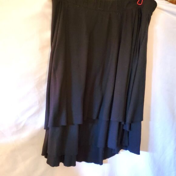 Elementz Animal Print Skirt, Old Navy Skirt & Gold Tank Top by Charter Club, SP - Picture 5 of 11